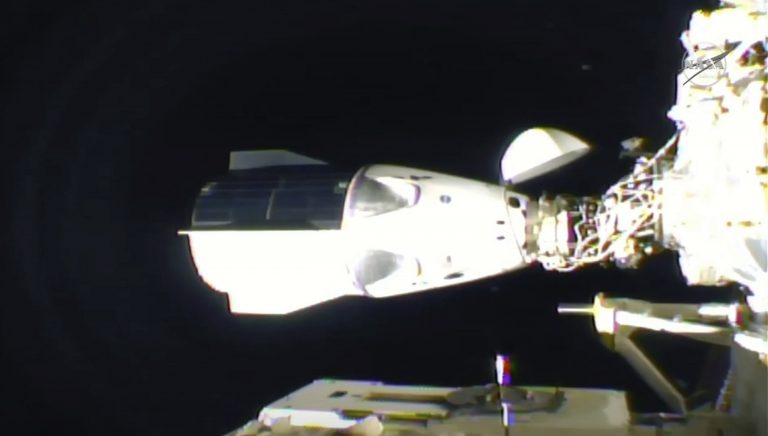 SpaceX capsule with 4 astronauts reaches space station