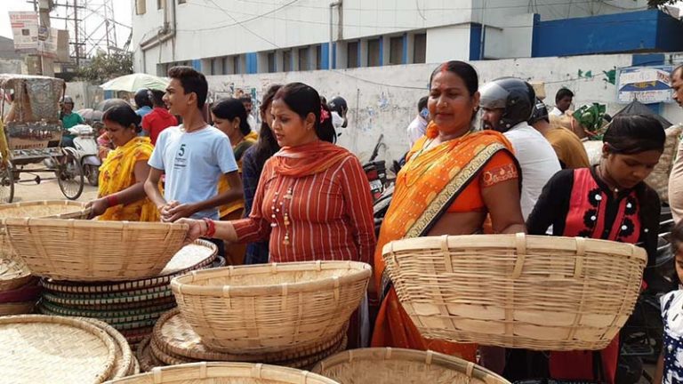 Chhath festival amid coronavirus pandemic in Parsa