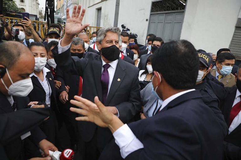 Peru’s Congress selects centrist lawmaker to be new leader