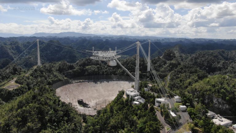 On brink of collapse, famed Puerto Rico space telescope to close down