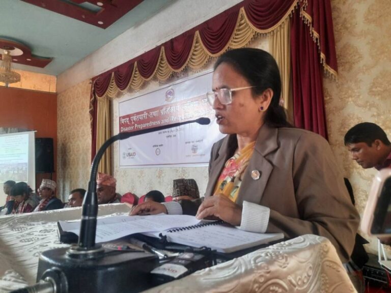 Minister Sharma urges each local levels for disaster preparedness
