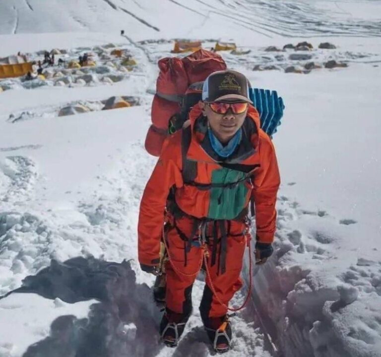 Nima Rinji holds multiple climbing records, completes five peaks