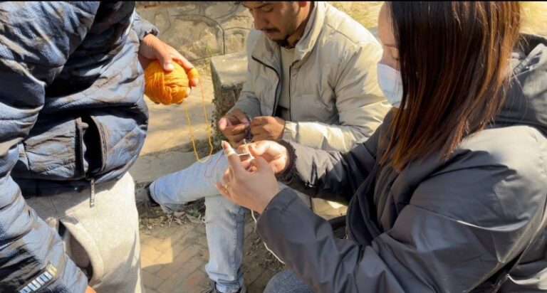 "Thread of Hope": Unveiling Nepal's first therapeutic knitting and crochet program to address mental health