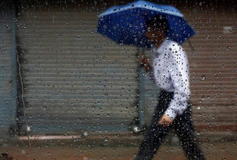 Light rain forecast for hilly regions