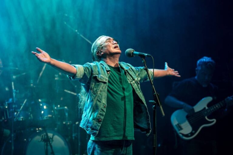 Crowd dances with Nepal, Bhutan flags at Nepathya's Pittsburgh concert