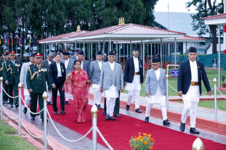 PM Oli returns home after attending UN FFD4 Summit