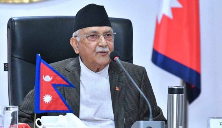 PM Oli, ministers leave for Rasuwa to inspect flood damages