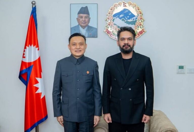 After Indian envoy, Chinese Ambassador meets PM Shah in Singha Durbar