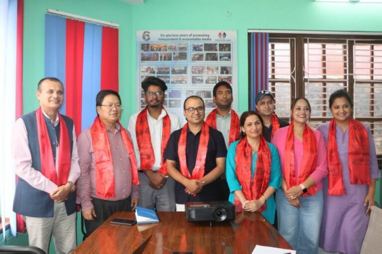 Umesh Pokharel elected new chair of Media Action Nepal