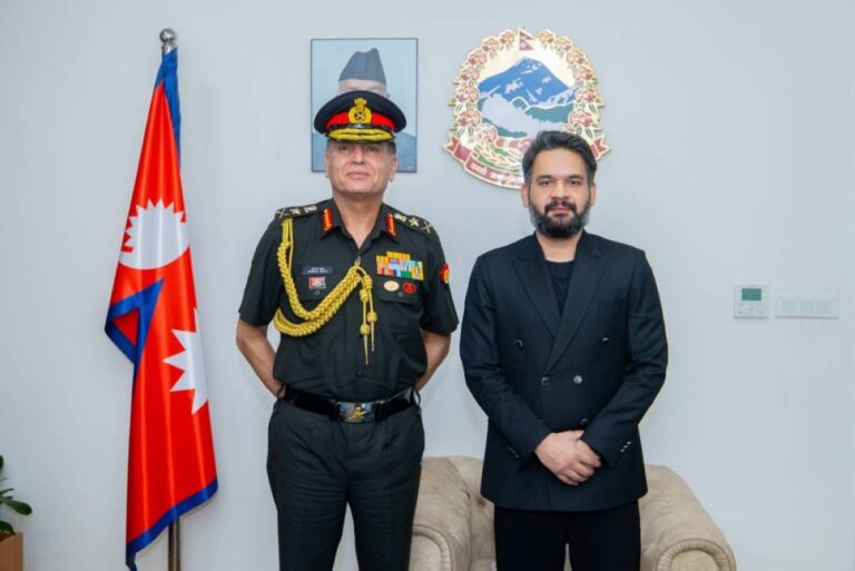 India Army Chief calls on PM Shah during Nepal visit