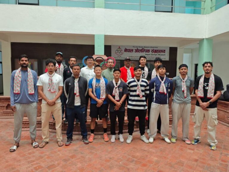 Nepal basketball team heads to Dubai for FIBA Asia Cup qualifiers