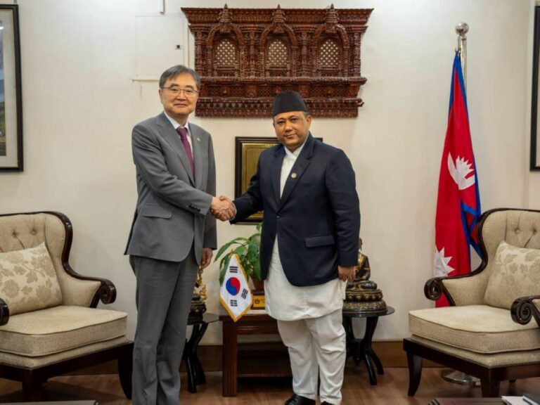 Nepal, South Korea discuss flood response, missing nationals
