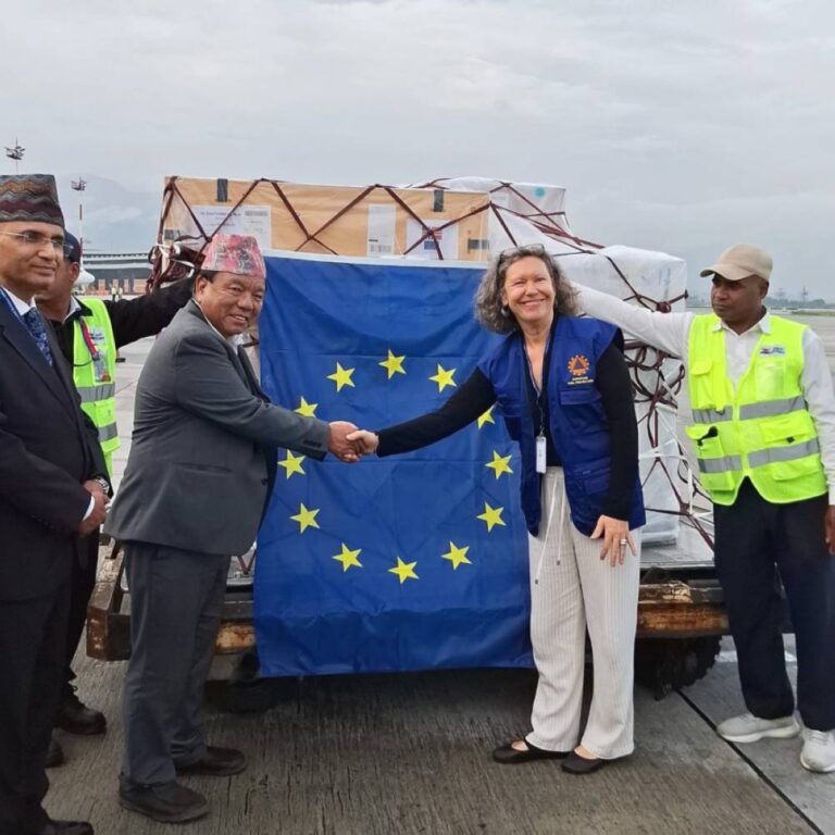 Norway sends flood relief supplies to Nepal through EU mechanism