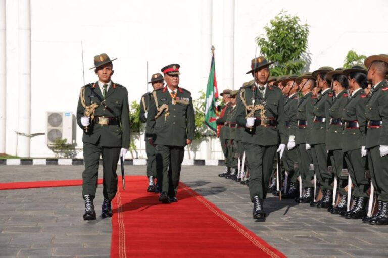 Nepali Army Chief Sigdel departs for China, to attend Xiangshan Forum