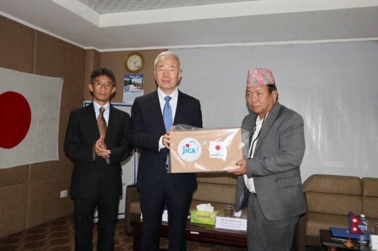 Japan provides DNA kits to identify victims of Rasuwa flood