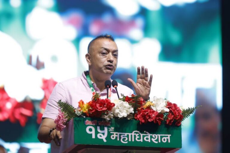 Gagan Thapa re-elected Nepali Congress president